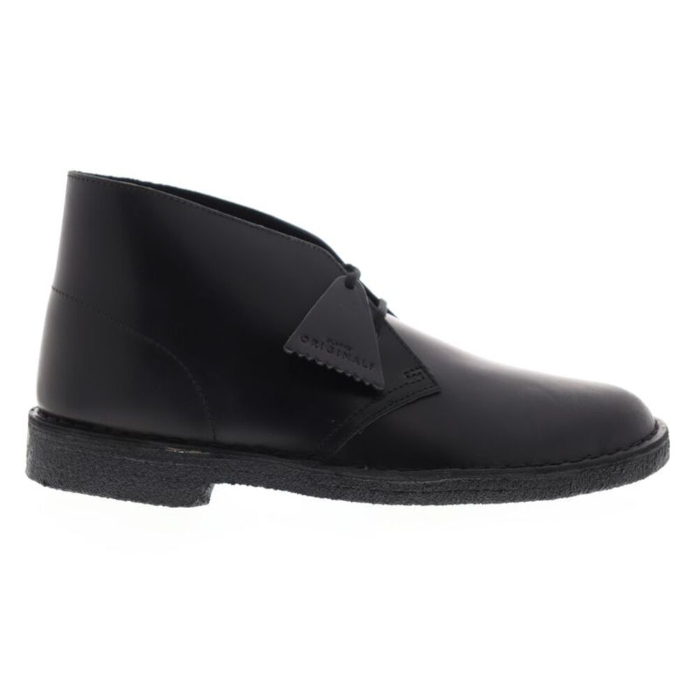 Clarks Mens Desert Boot Black Boots (NWT)
